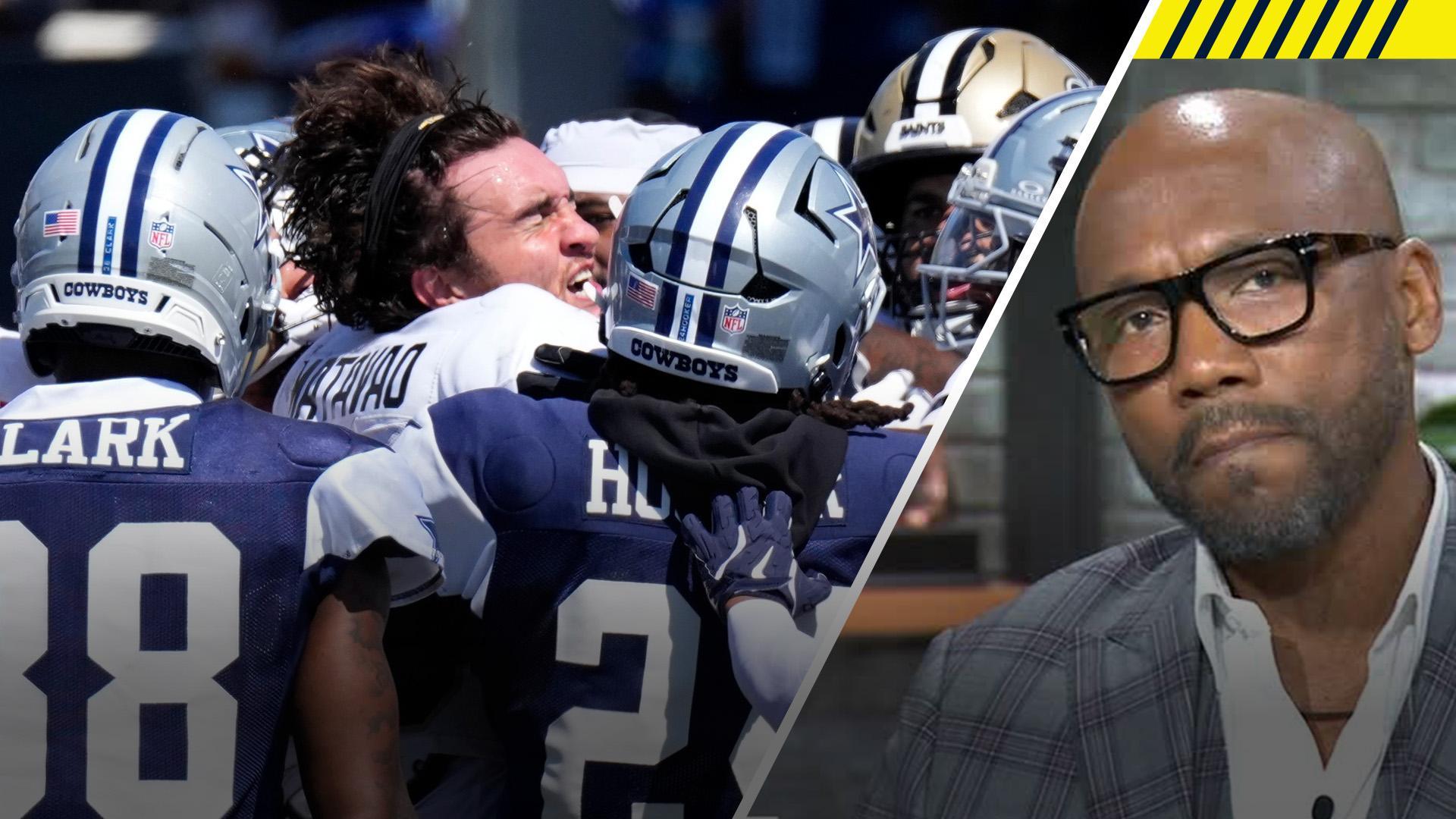 Riddick calls Cowboys, Saints fight 'idiotic'