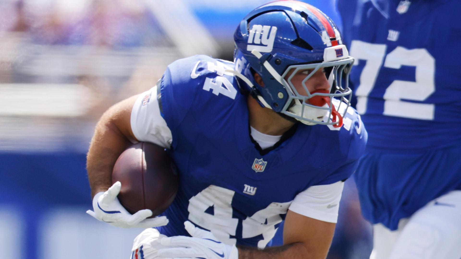 What does Giants signing Najee Harris mean for Cam Skattebo in fantasy?