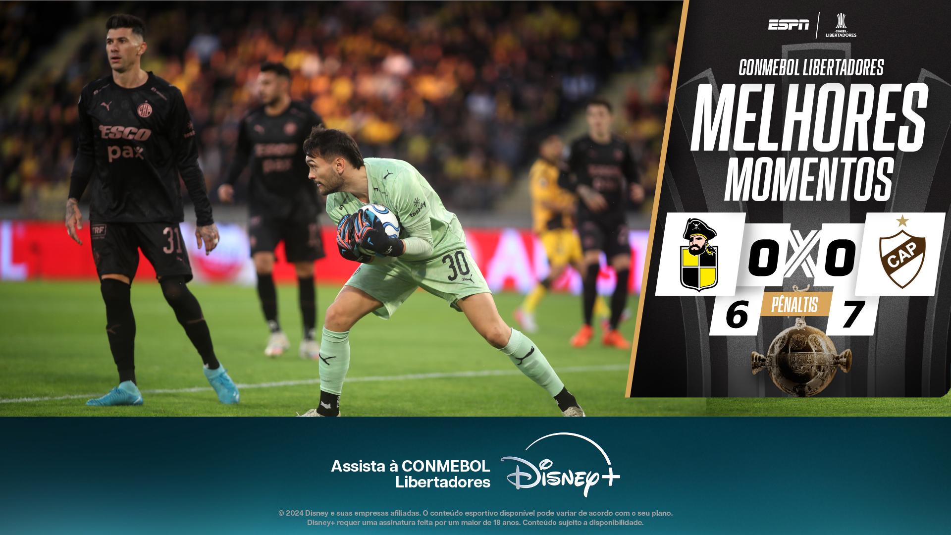 Coquimbo 0 (6) x 0 (7) Platense na CONMEBOL Libertadores: veja os melhores momentos
