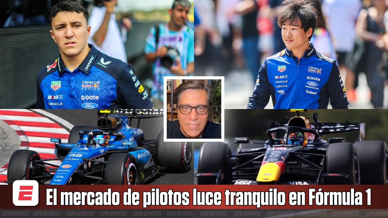 El mercado de pilotos luce tranquilo en Fórmula 1