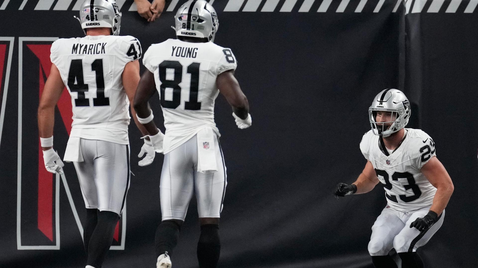 Fernando Mendoza throws a pick-6, struggles in 1st half of Raiders' 22-20 preseason win over Texans