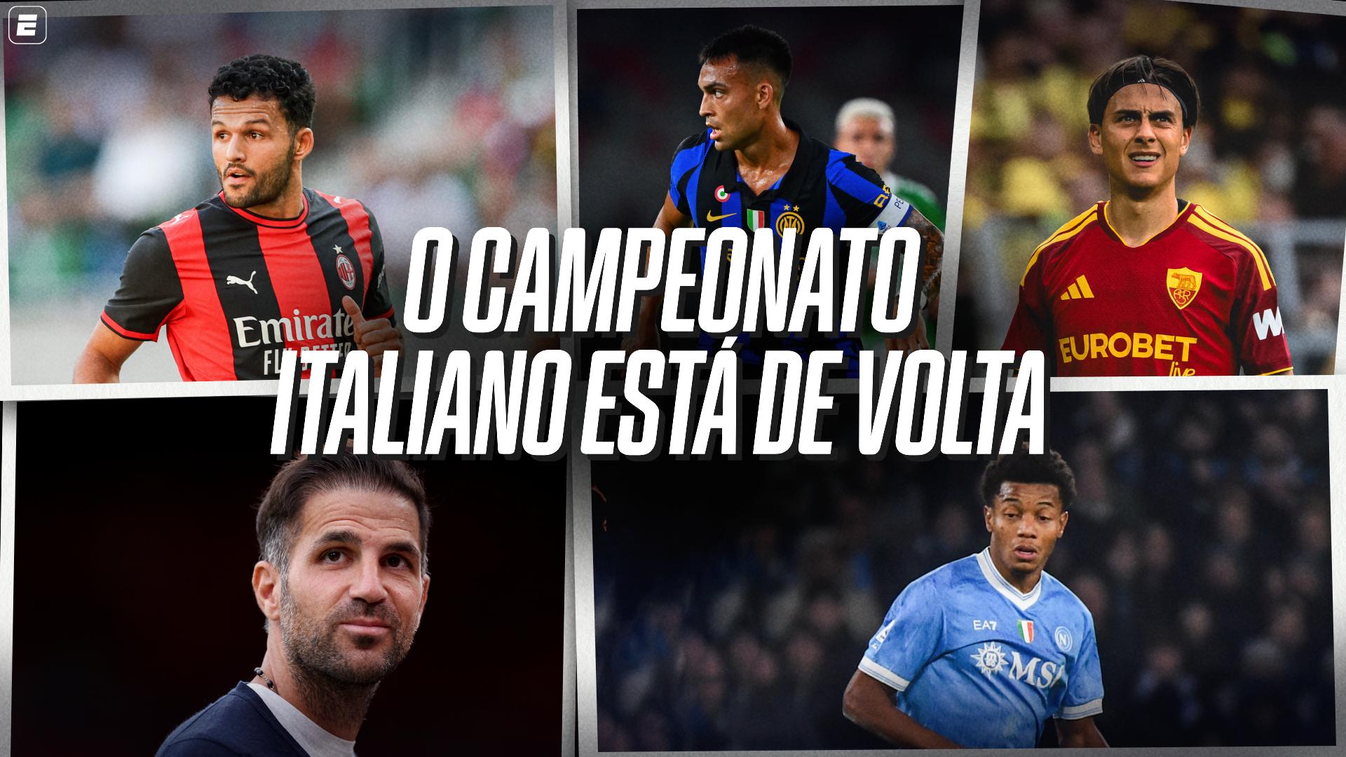 Da 'fortaleza' da Inter de Milão, a 'sensação' Como até o novo Milan: 6 coisas a saber sobre a temporada do Italiano