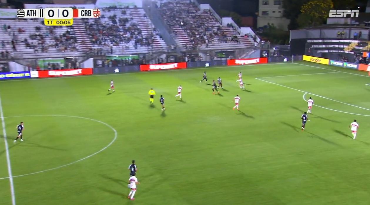 Bola rolando! Em confronto direto para se aproximar do G-6 da Série B, Athletic e CRB duelam em Minas