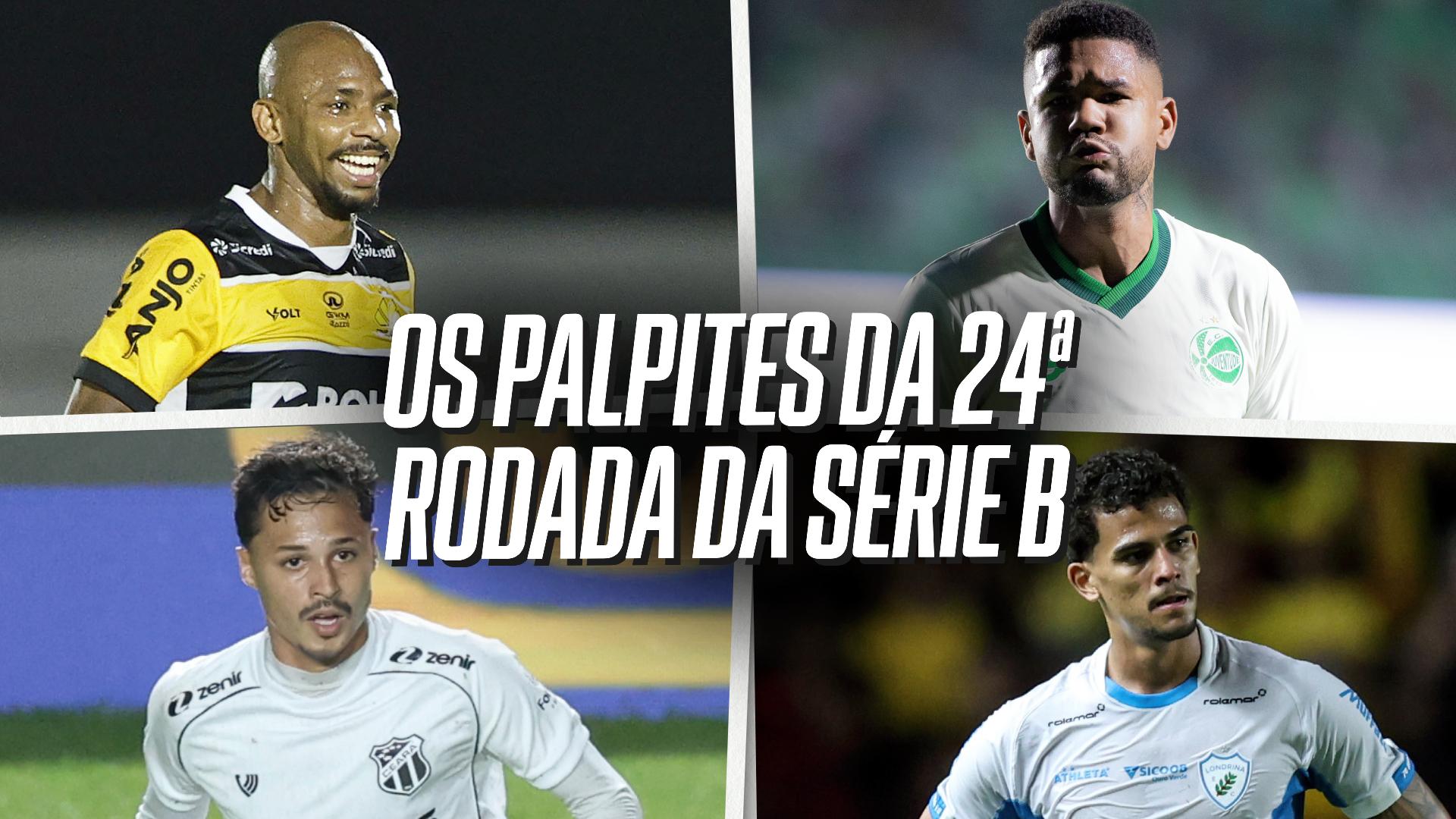 A briga entre Criciúma e Juventude pela liderança, confroto direto no Z-4 e mais: os palpites para a 24ª rodada da Série B