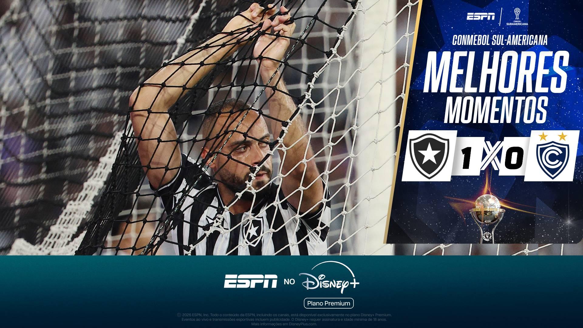 Botafogo vence Cienciano, mas desperdiça diversas oportunidades e é eliminado nas oitavas da Sul-Americana