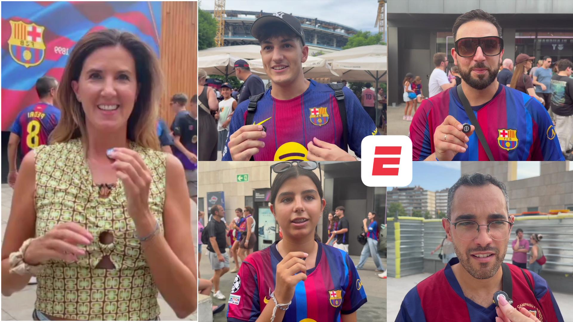 "Este es el año", confían los aficionados de Barcelona
