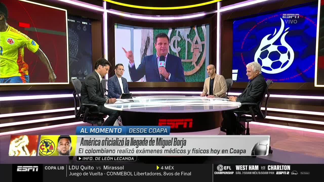 ¿Miguel Borja tiene oportunidad de desplazar a Henry Martín en América?