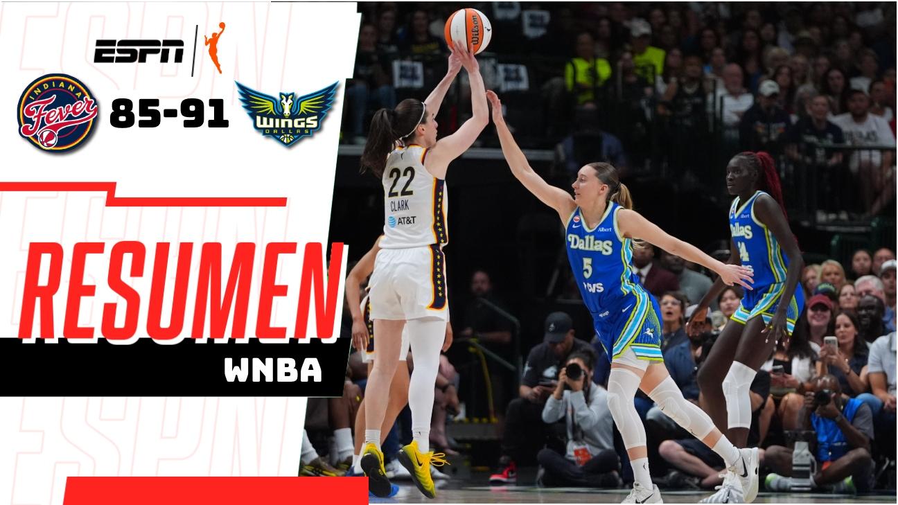 Dallas Wings se impone 91-85 a Indiana Fever