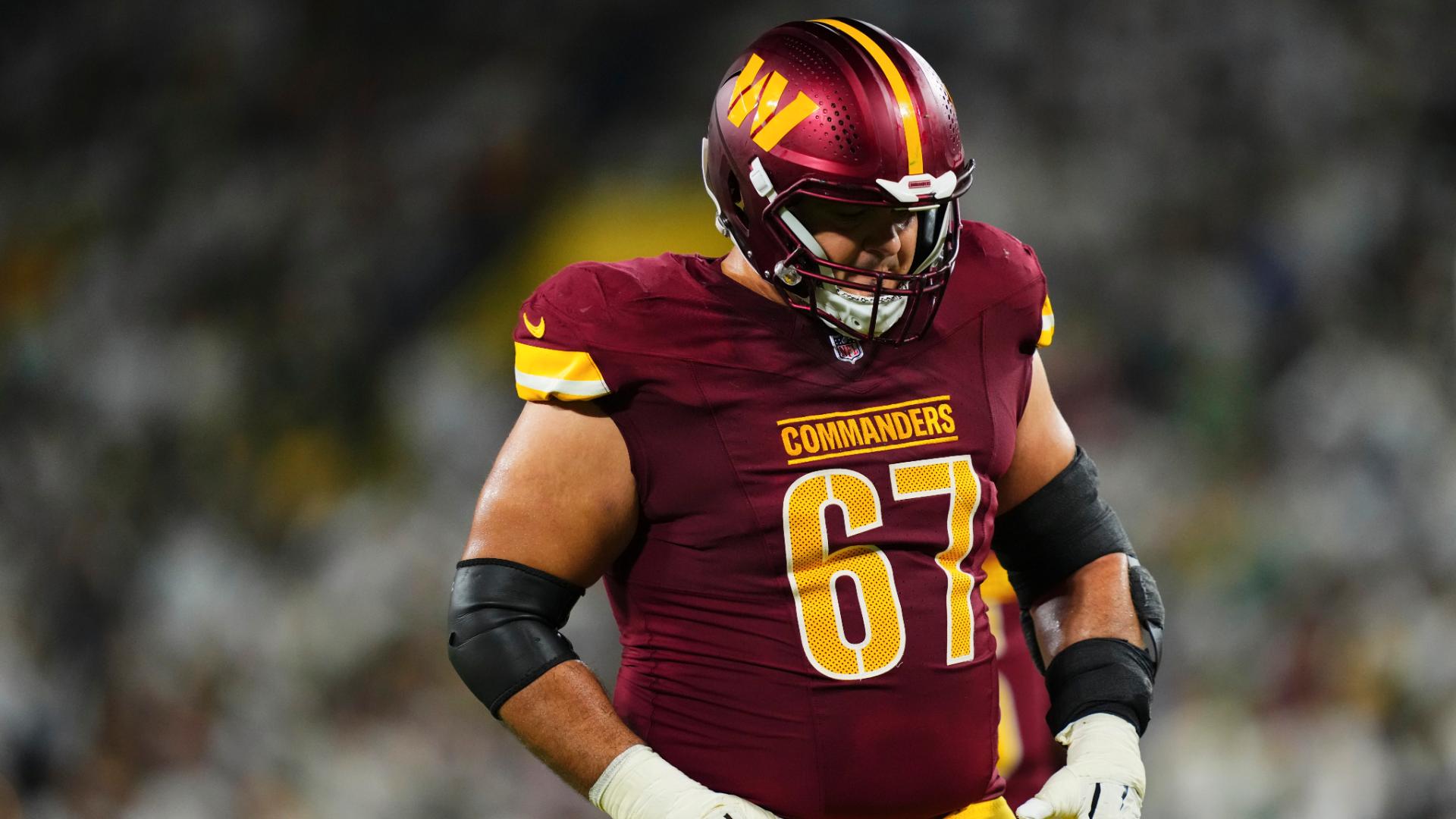 Commanders' O-line faces early concerns