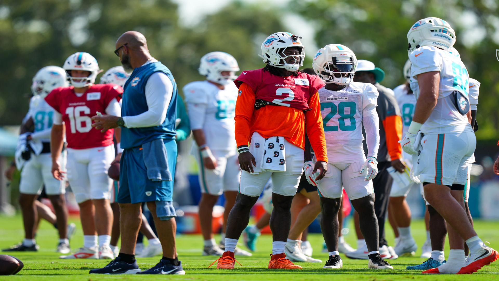 Breaking down the Giants-Dolphins joint practice