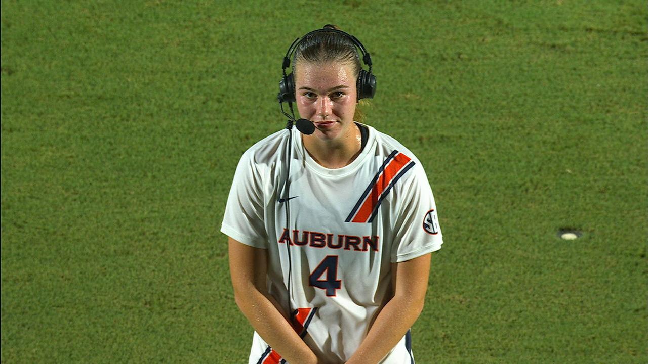 Chloe Taylor details feeling of scoring for Auburn vs. Southern Illinois