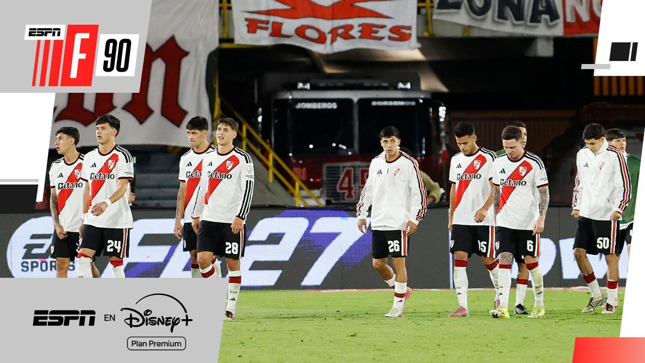 El análisis de Vignolo tras el empate de River ante Independiente Santa Fe en Bogotá