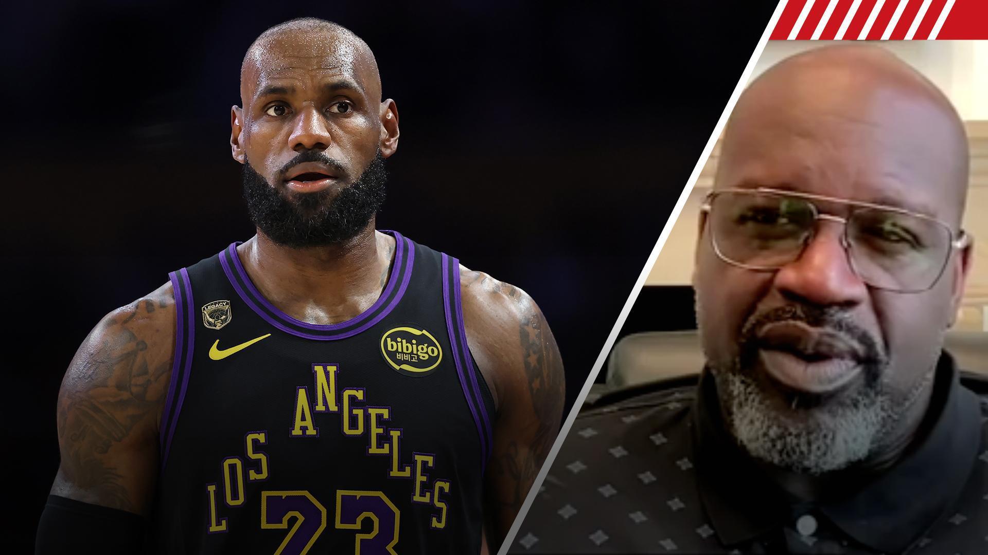 Shaq: It's 'championship or bust' for LeBron, 76ers