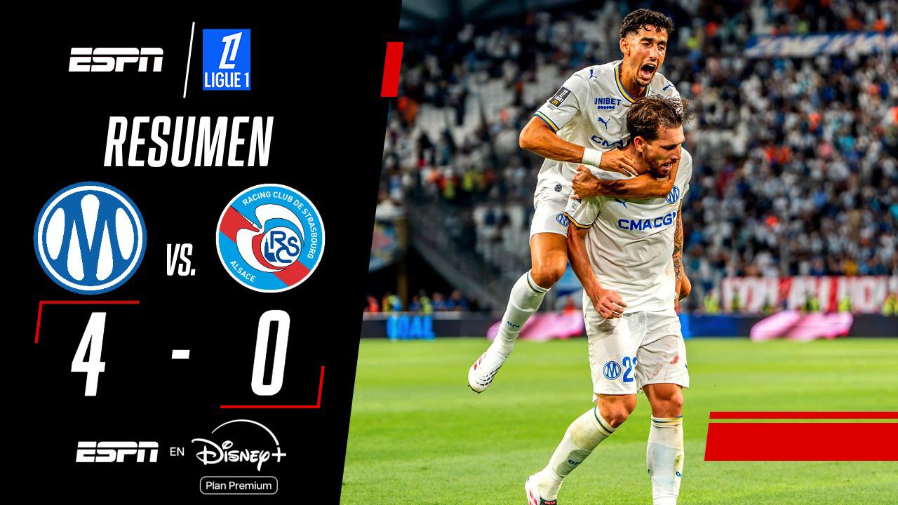 ¡Gran victoria de Marsella en el arranque de la Ligue 1!