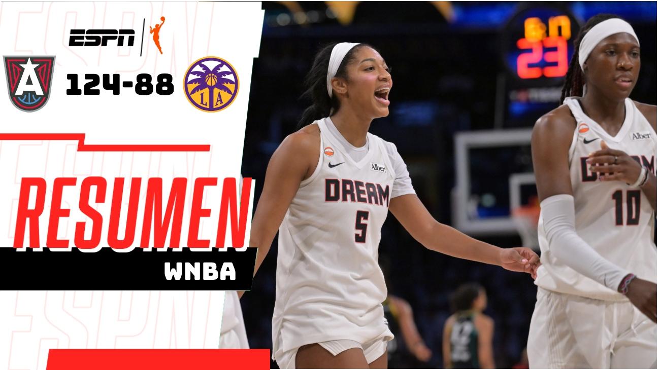Angel Reese protagoniza una noche soñada en la victoria de Atlanta Dream