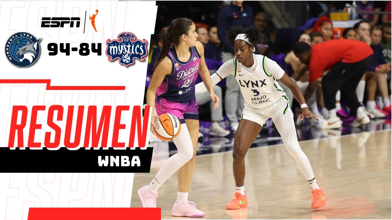 Minnesota Lynx toma el control y derrota a Washington Mystic