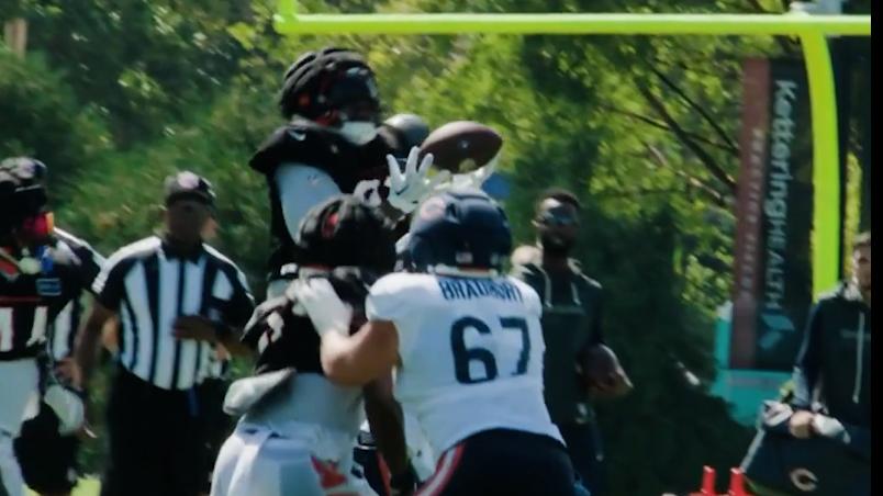 Bengals defense shows signs of growth in joint practice with Bears