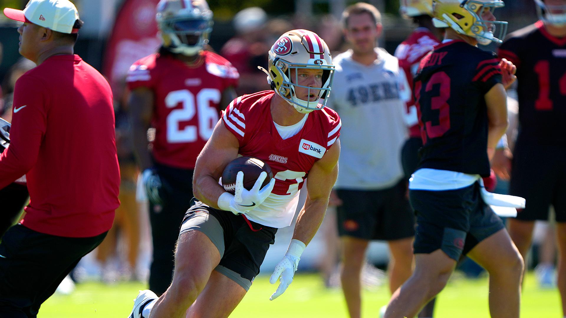 Christian McCaffrey nearing a return