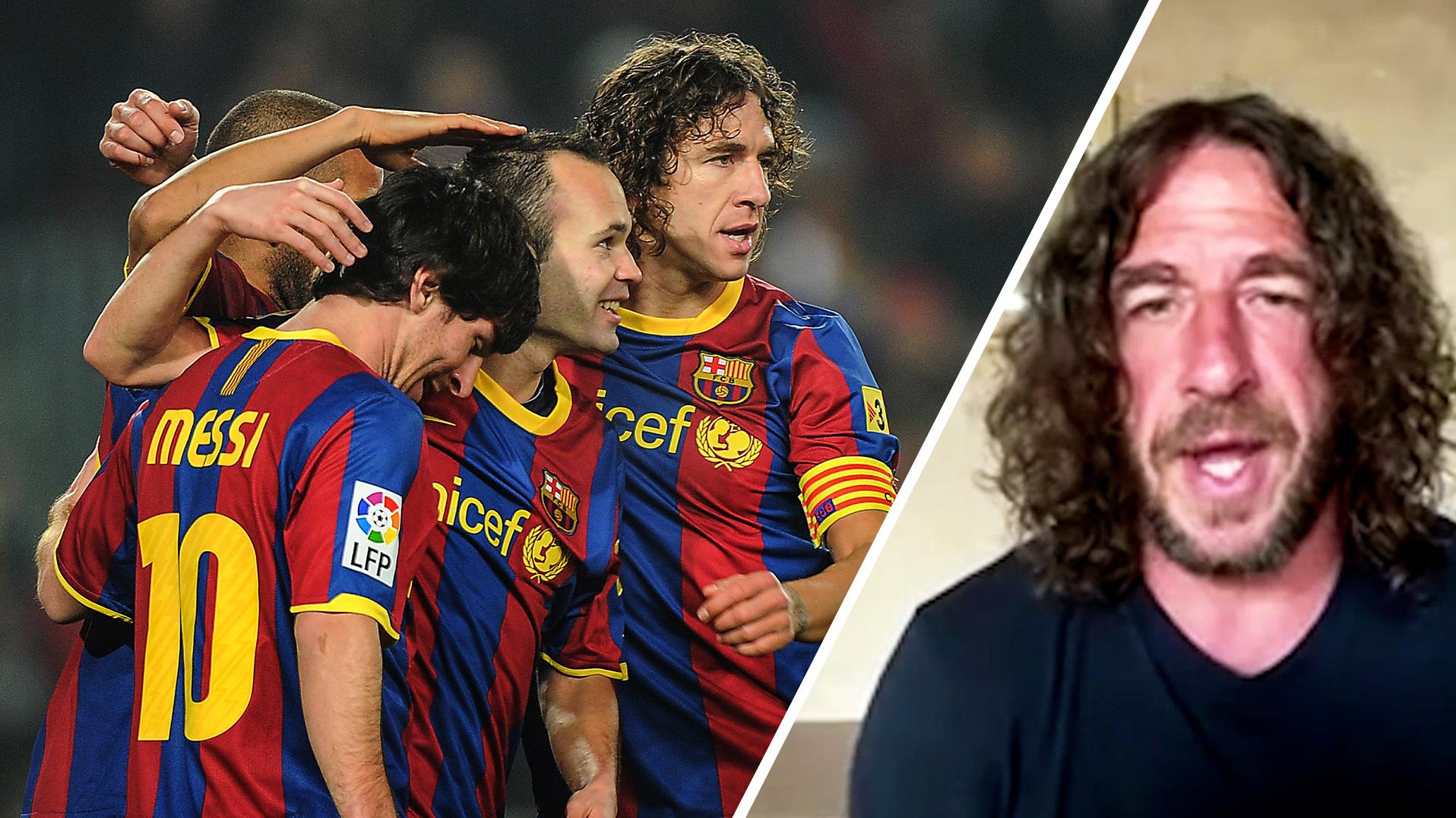 Puyol: Playing with Barcelona's best shaped my career