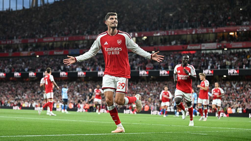 Arsenal off to perfect start after 3-0 win over Coventry City