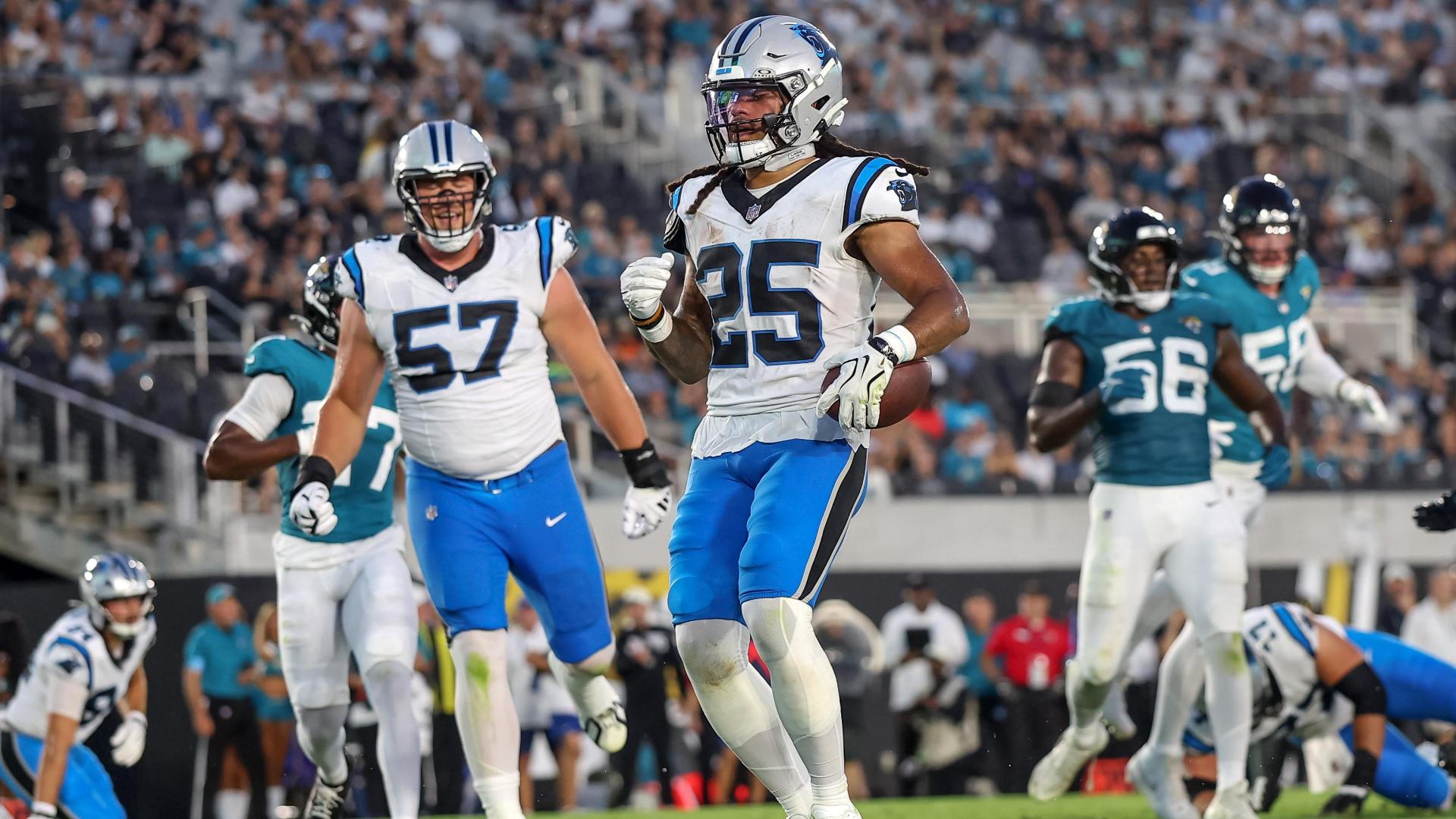 Bryce Young and the Panthers find better footing in a 34-17 victory at the Jaguars