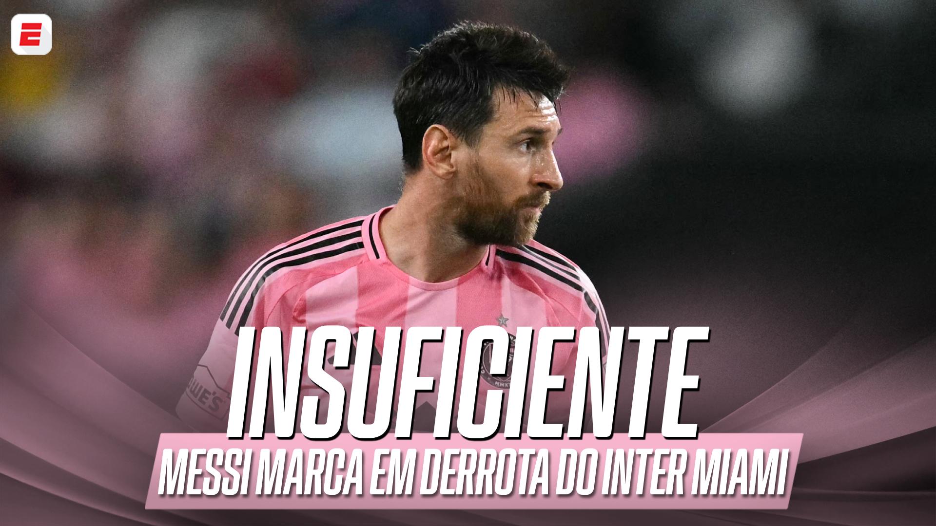 Messi marca, mas Inter Miami é derrotado em casa para o Toronto FC; VEJA o gol do argentino