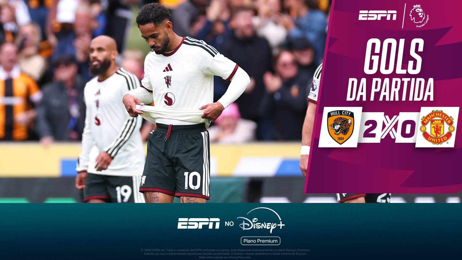 Zebra na Premier League: os gols do Hull City que castigaram o Manchester United em estreia