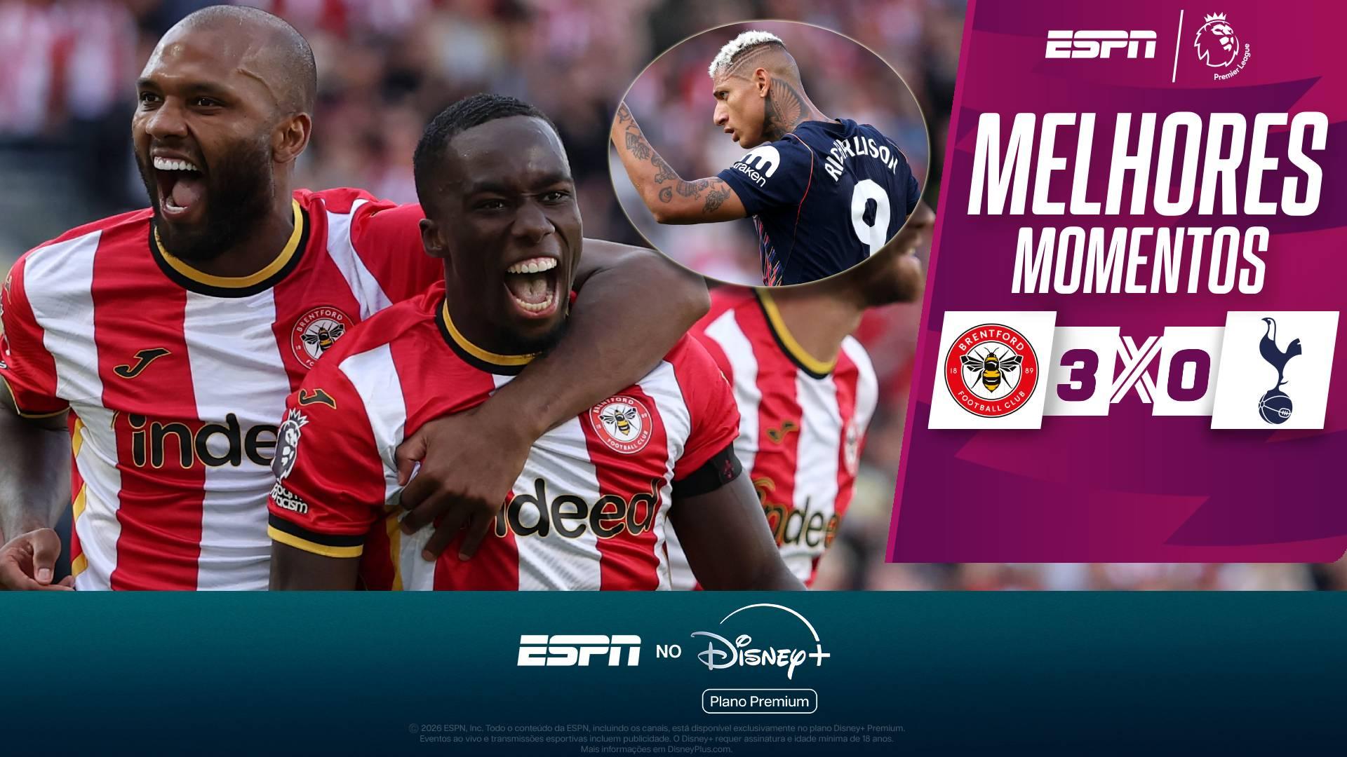 Igor Thiago perde pênalti, mas Brentford passeia contra o Tottenham em estreia na Premier League; VEJA como foi
