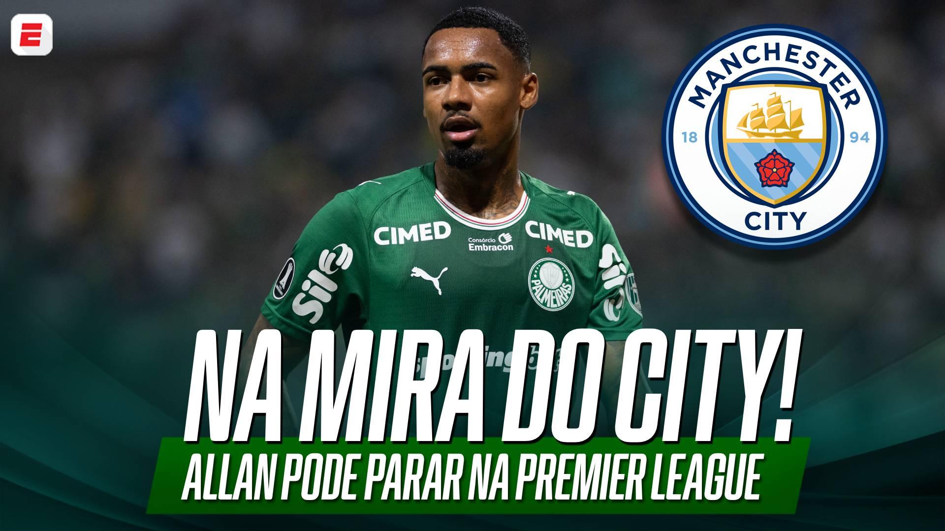 Oferta milionária! Manchester City insiste em Allan e prepara nova proposta para tirar joia do Palmeiras; saiba detalhes