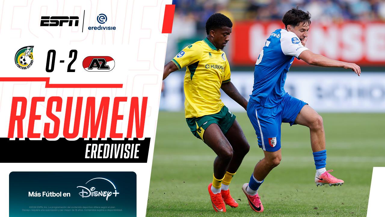 ¡Mateo Chávez clave en la victoria del AZ Alkmaar ante el Fortuna!
