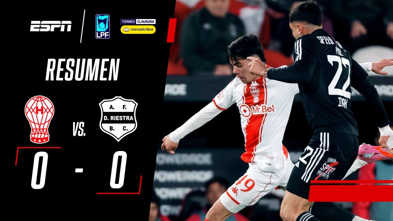 Resultado en silencio: Huracán y Riestra empataron sin goles