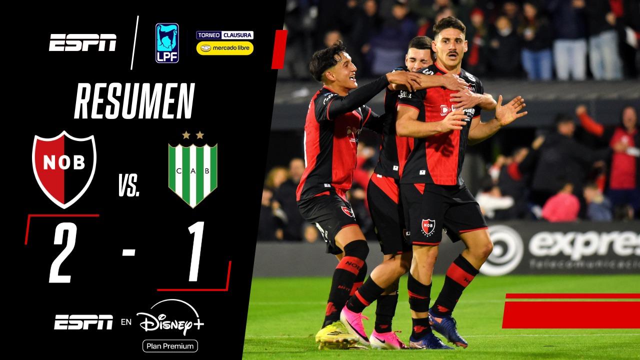 Con un doblete de Cóccaro, Newell's festejó ante Banfield