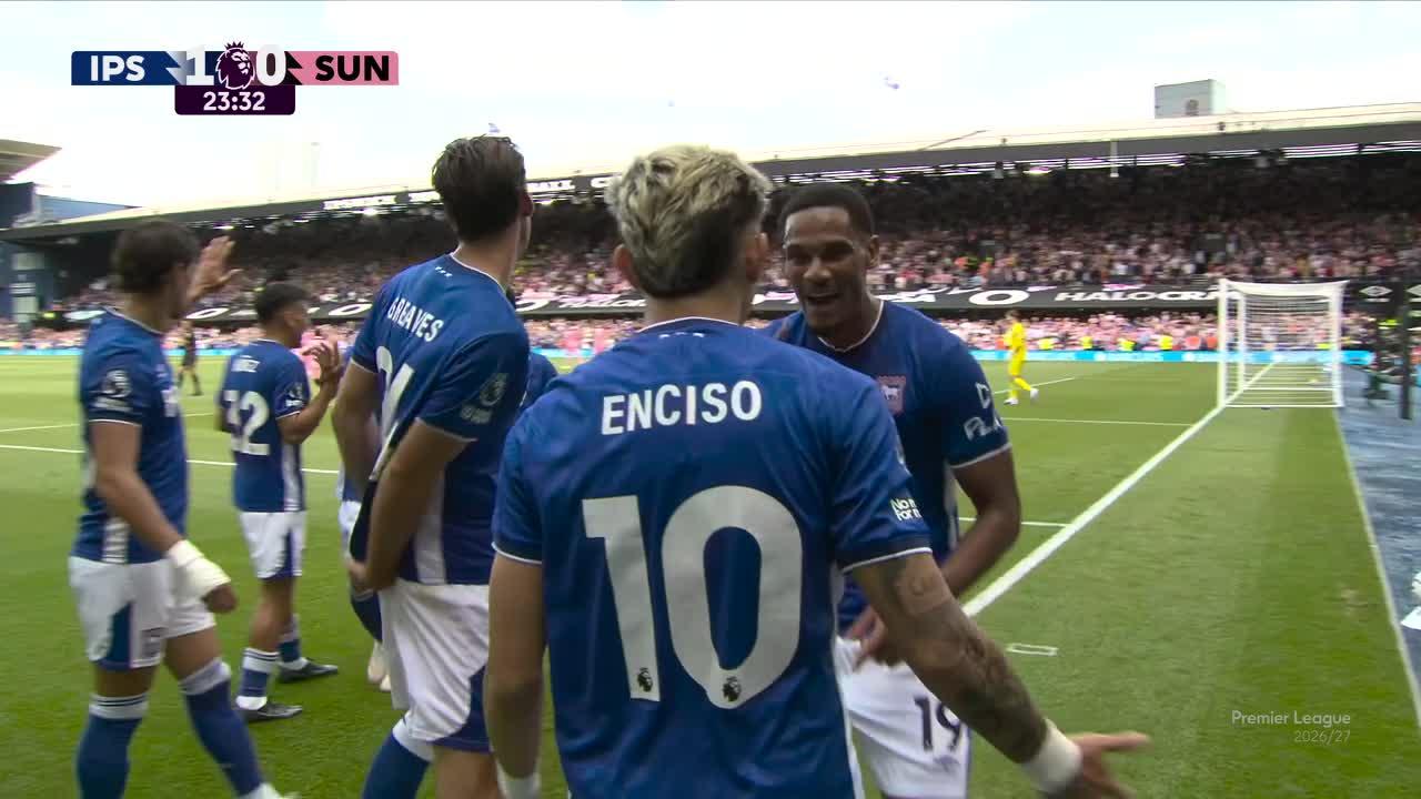 ¡Jugada impresionante de Enciso y asistencia al gol de Emersonn!