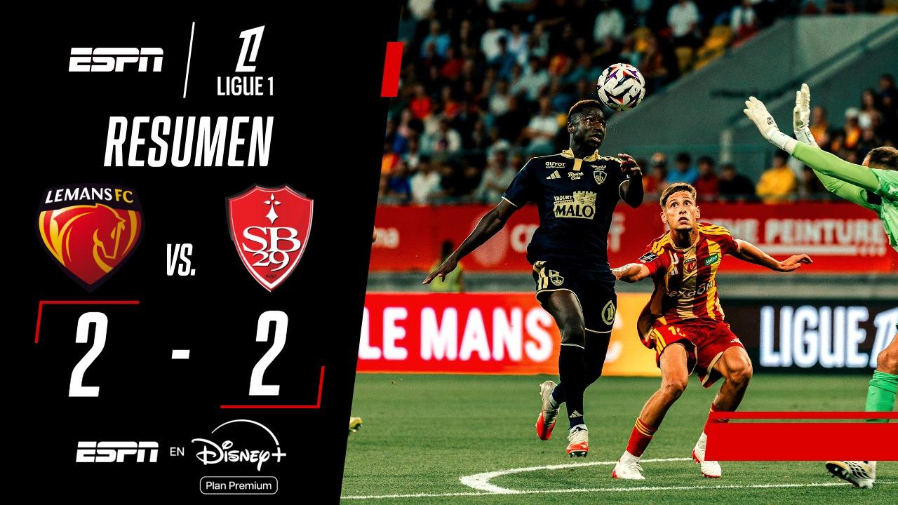 Le Mans y Brest, a mano en el arranque de la Ligue 1