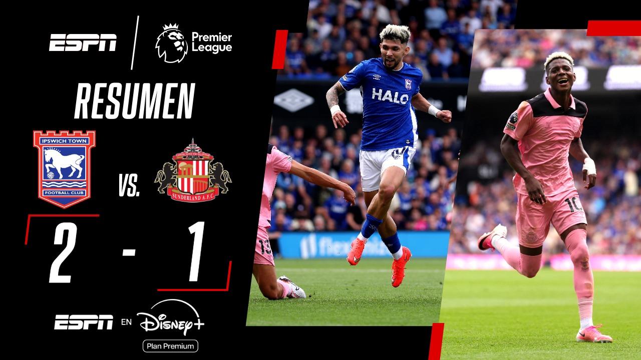 ¡Triunfazo del Ipswich Town comandado por Julio Enciso!