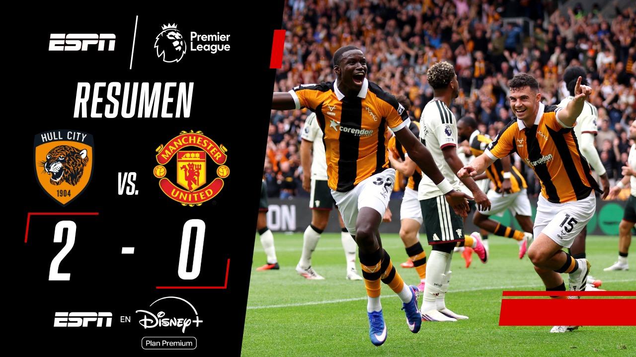 Hull City dio el golpe y le arruinó el debut al Manchester United