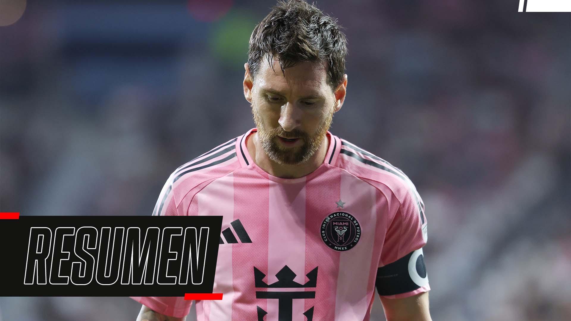 El gol de Messi no alcanzó e Inter Miami cayó ante Toronto en la MLS