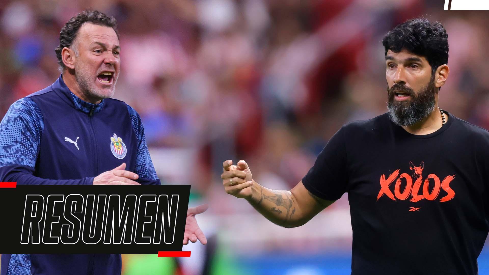 Gabi Milito le ganó el duelo al Loco Abreu y las Chivas golearon a Tijuana