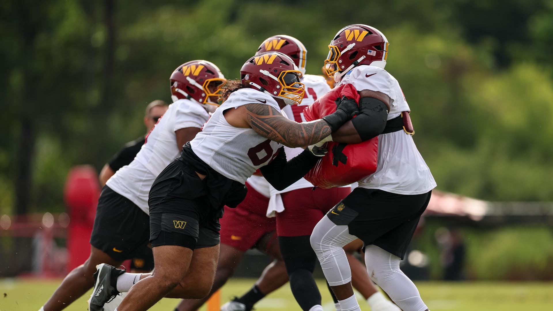Commanders' O-line remains a concern