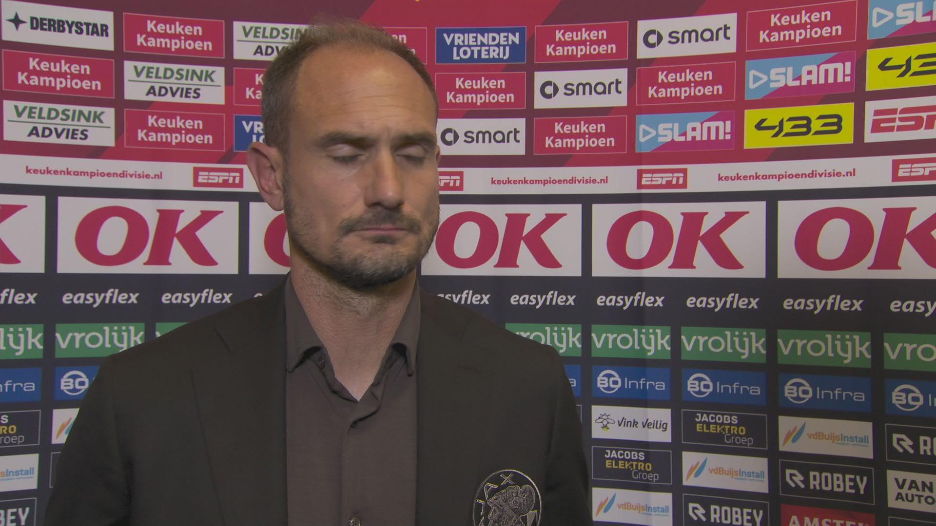 García trots ondanks nederlaag: "Als ik zou moeten verliezen, dan op deze manier"