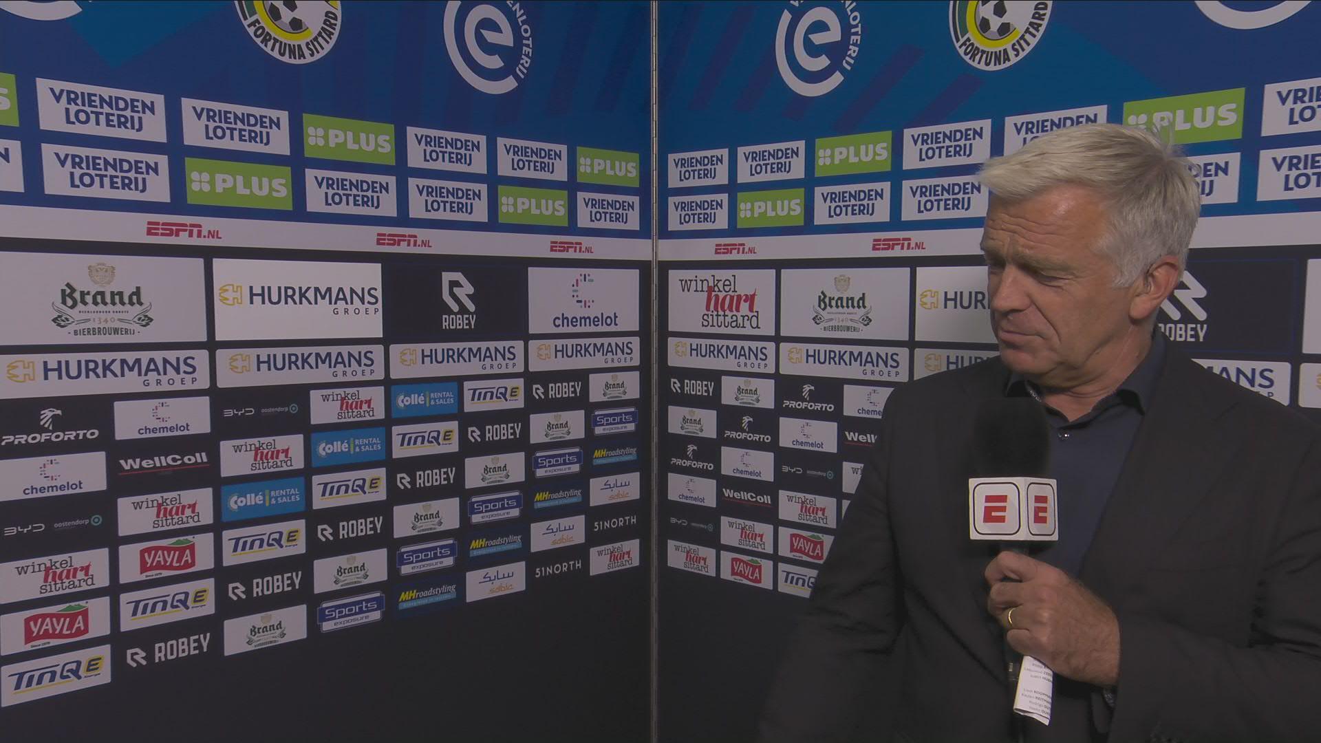 Hornkamp: "Ik liep makkelijk weg, ik snap wel dat hun trainer boos is"