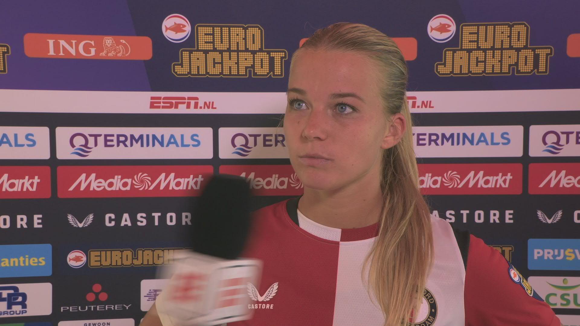 Interviews na Feyenoord Vrouwen - AZ Vrouwen