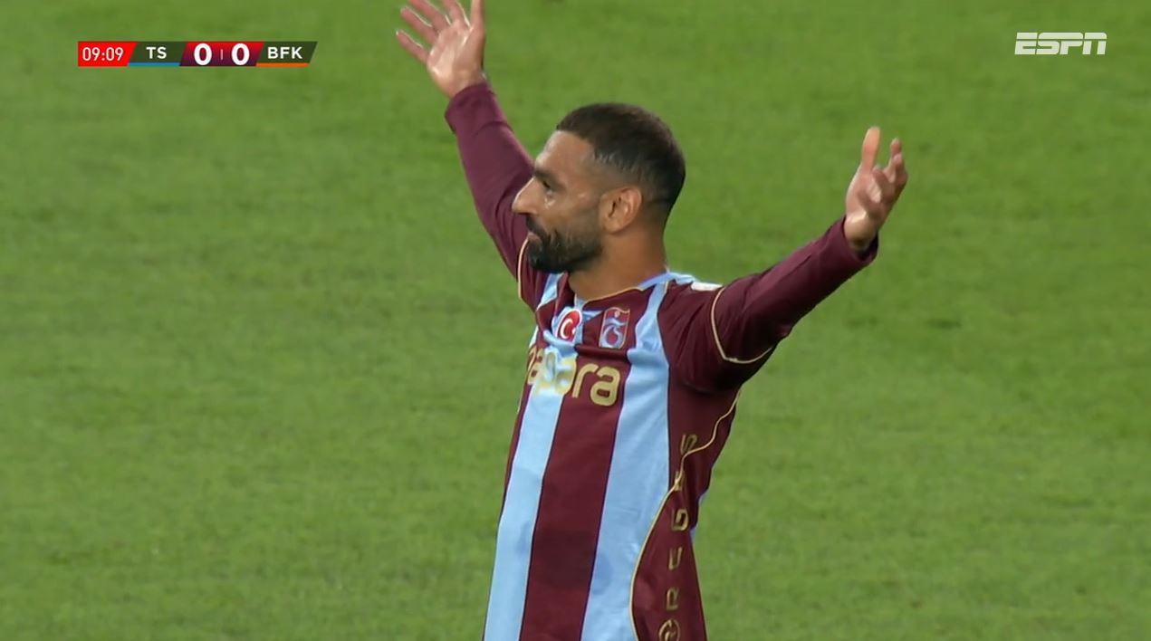 Gol do Trabzonspor! Salah! Craque egípcio marca seu primeiro gol para a equipe turca; VEJA