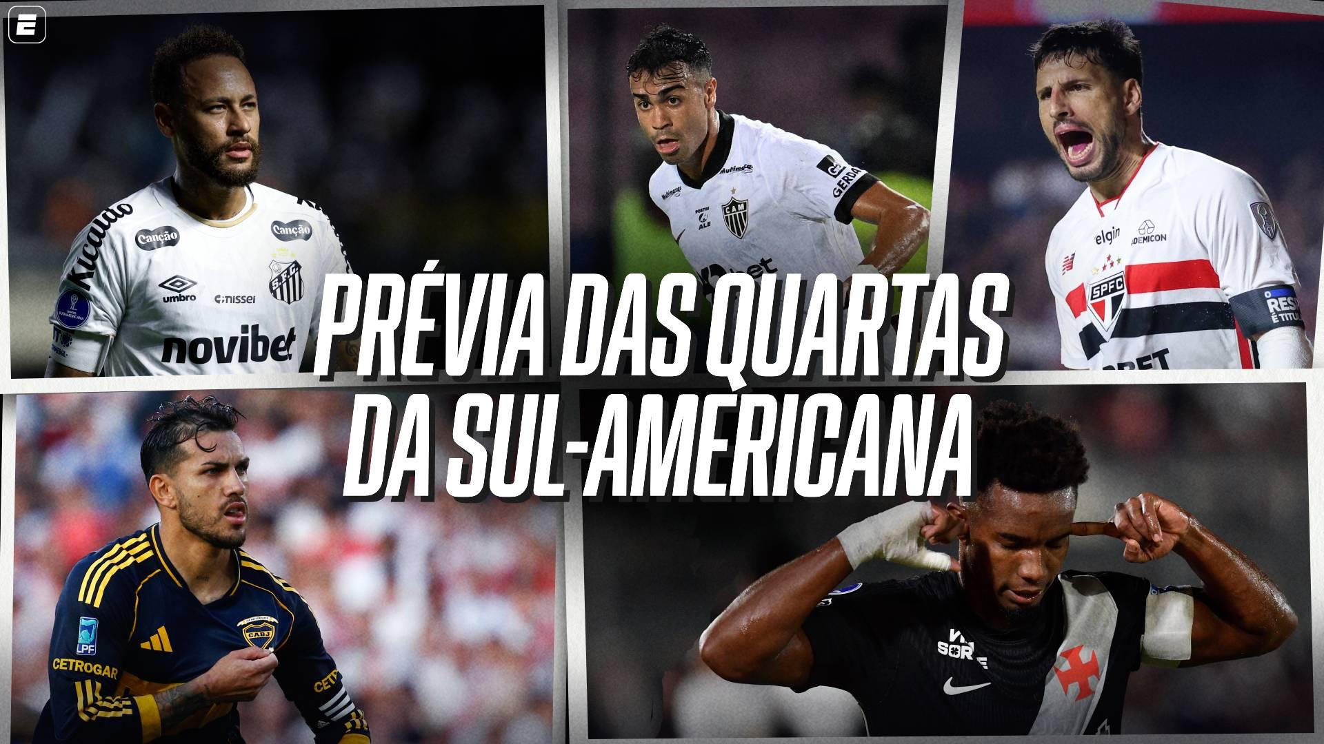 Quartas da Sul-Americana terá times gigantes, rivalidade Brasil x Argentina e duelos nacionais