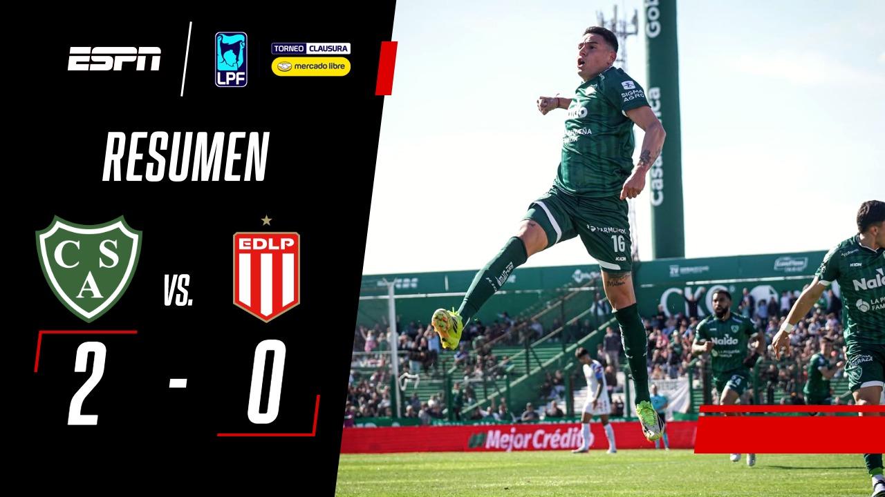 Sarmiento completó un gran partido y derrotó 2-0 a Estudiantes