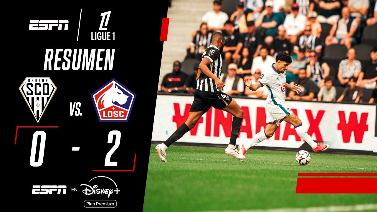 Lille arrancó la Ligue 1 con un triunfo ante Angers