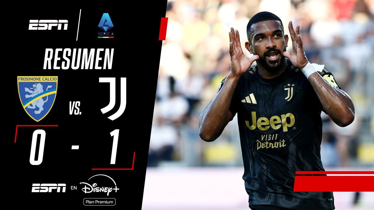 Inicio exitoso para Juventus: fue triunfo 1 a 0 en la casa de Frosinone