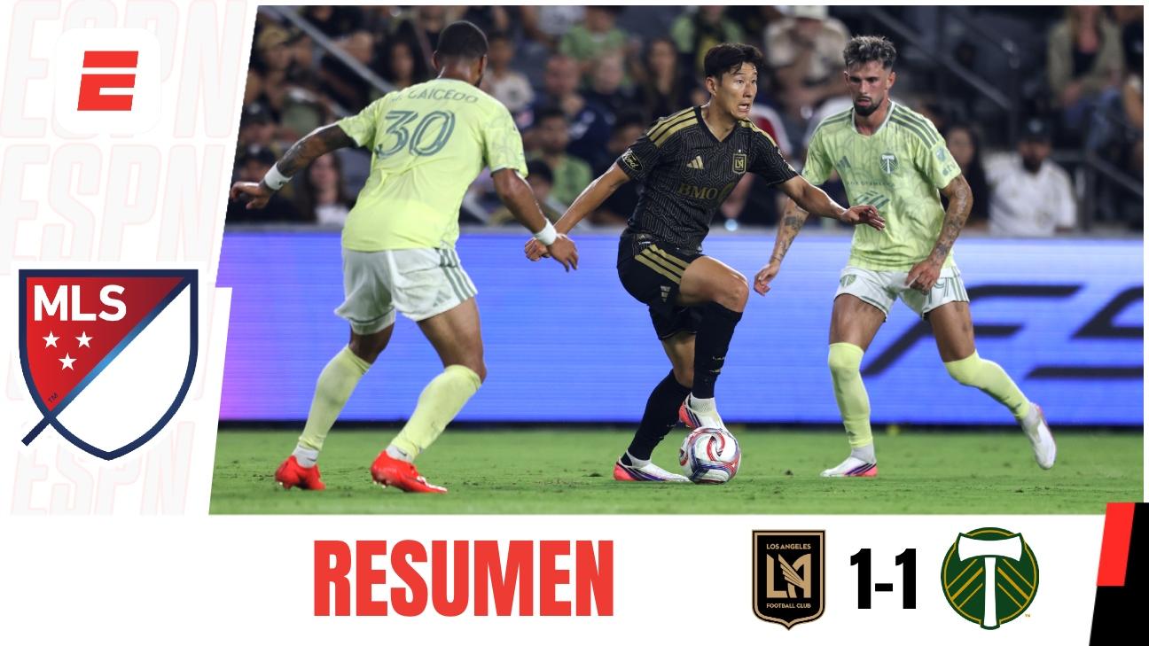 Denis Bouanga salva al LAFC con un golazo ante Portland Timbers