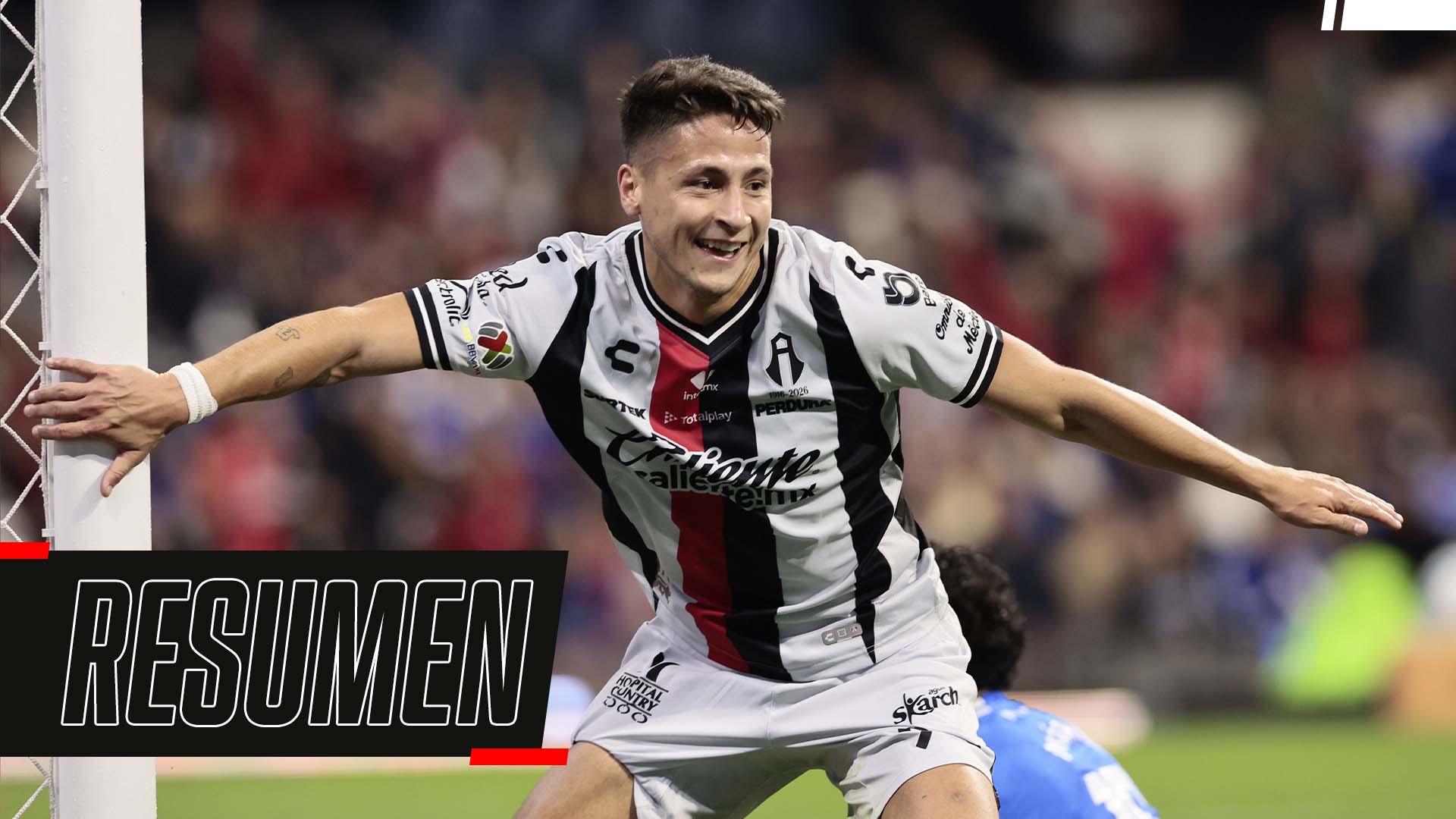 ¡Con gol de Florián Monzón, Atlas venció a Cruz Azul y es escolta en la Liga MX!