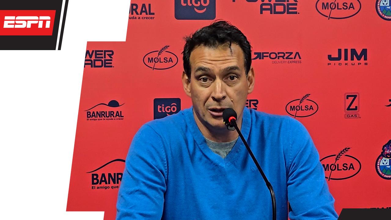 Mario Acevedo: "El grupo queda muy motivado, hoy era un buen examen"
